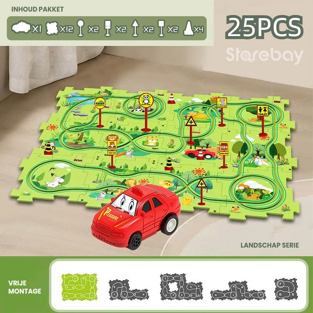 CreativeTrack Puzzle – Stimulating Imagination for Children
