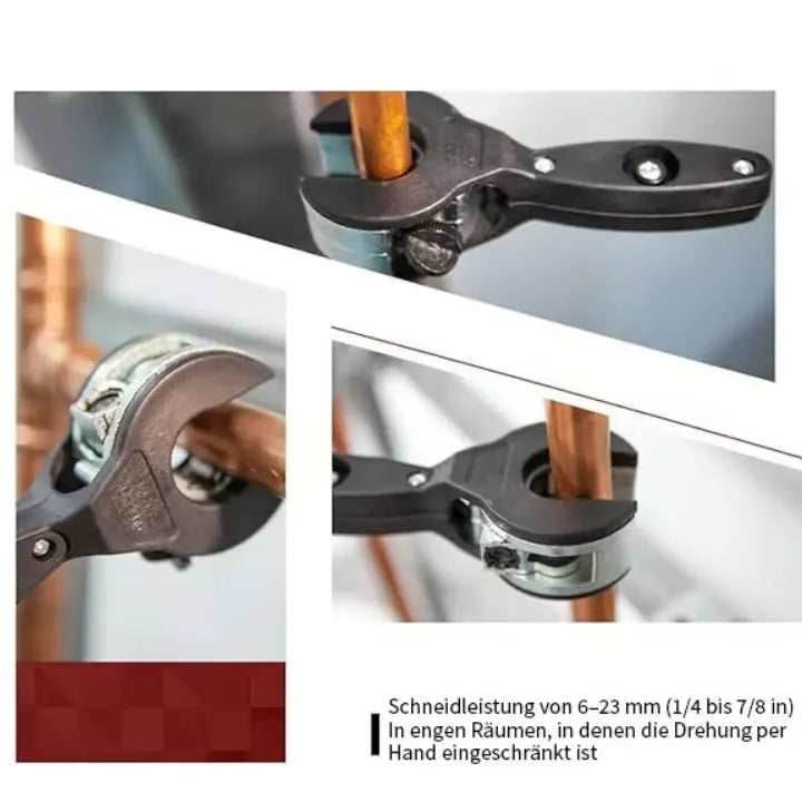 Ratchet Pipe Cutter – Precise Cuts for Copper & PVC