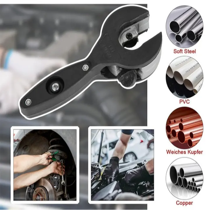 Ratchet cutter for pipes