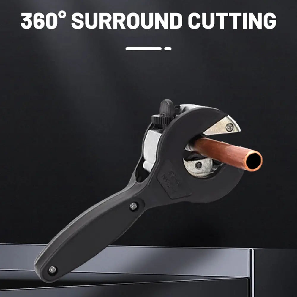 Ratchet cutter for pipes
