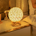 Rattan Ball Lamp
