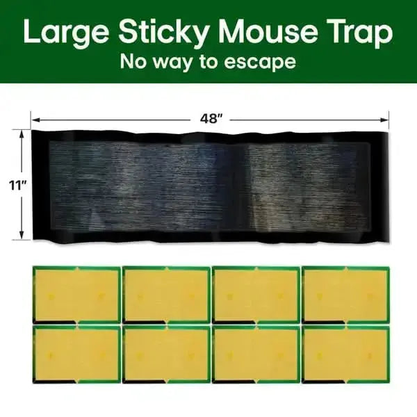 Mouse Glue Trap with Extra Adhesion for Relaxed Living Feel