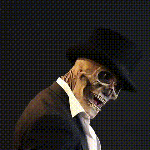 FancySkull costume | Scare everyone out of their wits!