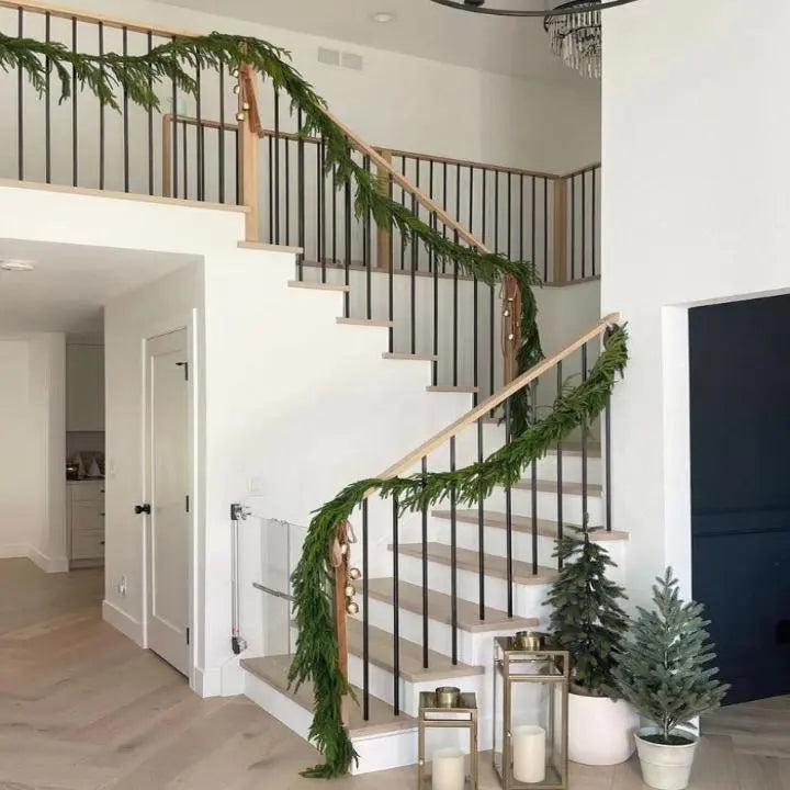 Realistic Norfolk Pine Dripping Garland