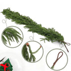 Realistic Norfolk Pine Dripping Garland