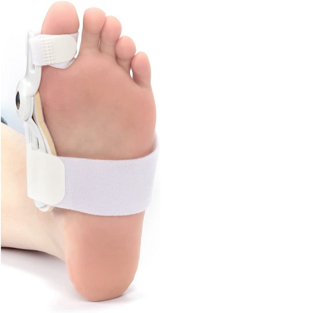 Toe spacer for big toe smoothing in case of broken toes