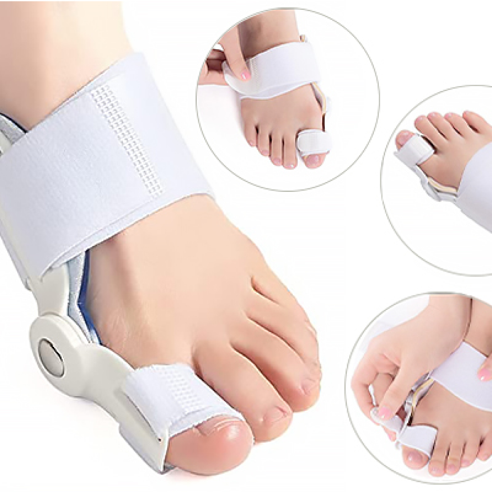 Toe spacer for big toe smoothing in case of broken toes