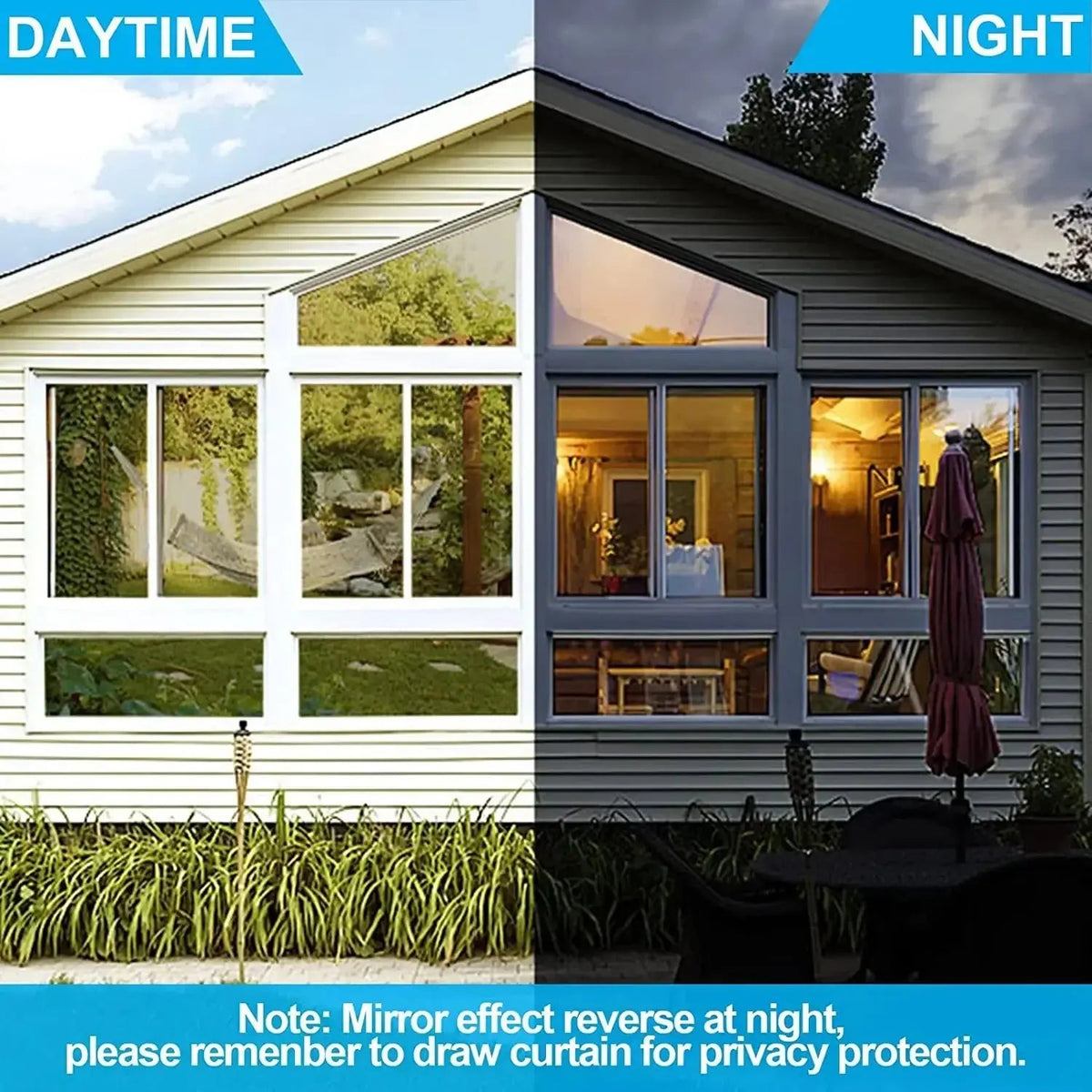 Reflective Window Film – Cool Rooms and Privacy