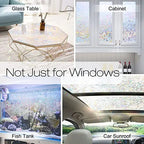 Rainbow Window Film – Color Play & UV PRedection without Adhesive