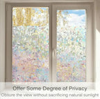 Rainbow Window Film – Color Play & UV PRedection without Adhesive