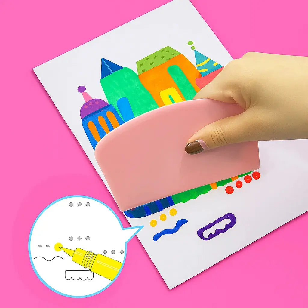 Rainbow Scratch Art Set – Creative Fun & Postcards in One