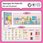 Rainbow Scratch Art Set – Creative Fun & Postcards in One