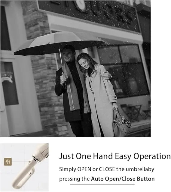 Umbrella with carabiner handle – award-winning design & maximum durability