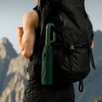 Umbrella with carabiner handle – award-winning design & maximum durability