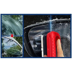 Cleaning agent for hydrophobic glass coatings of windshields