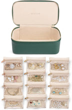 Jewelry box with transparent compartments – stored organized and pRedected