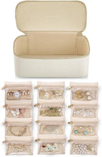 Jewelry box with transparent compartments – stored organized and pRedected