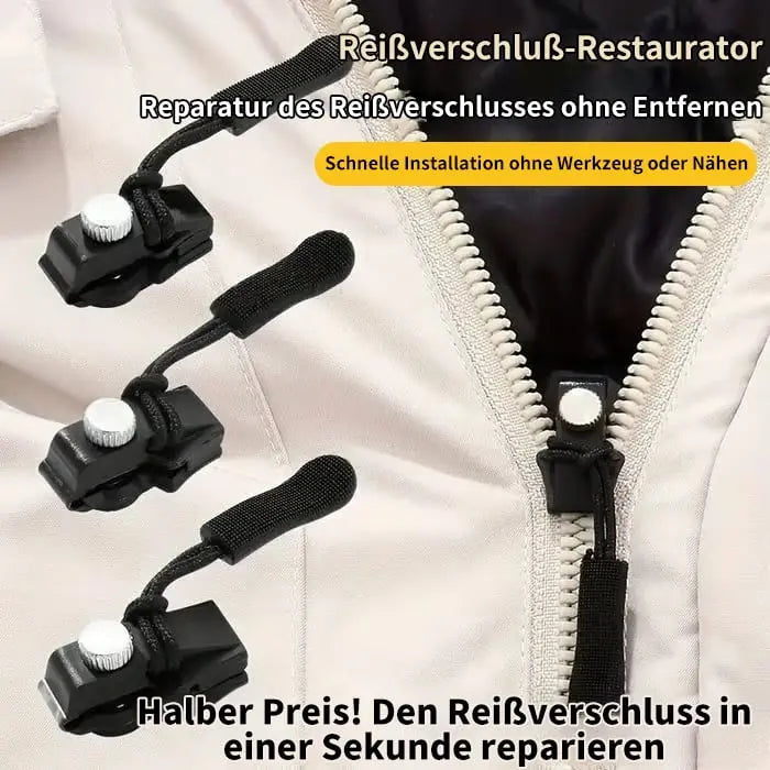 Zipper Slider Repair Kit – Universal & Durable Made of Metal