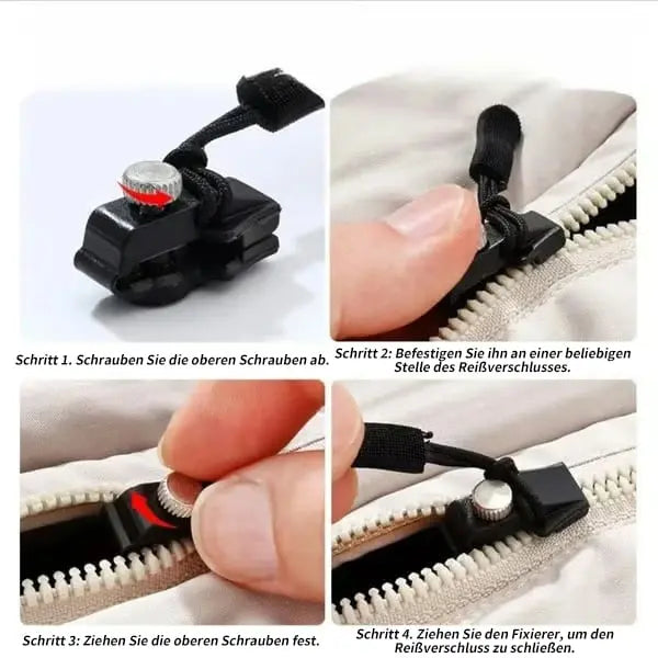 Zipper Slider Repair Kit – Universal & Durable Made of Metal