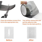 Repair fabric tape for insect screens – Durable and weatherproof