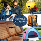 Repair patch set for down jackets – no sewing & washable