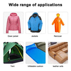 Repair patch set for down jackets – no sewing & washable