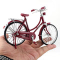 Retro bicycle model 1:8 scale