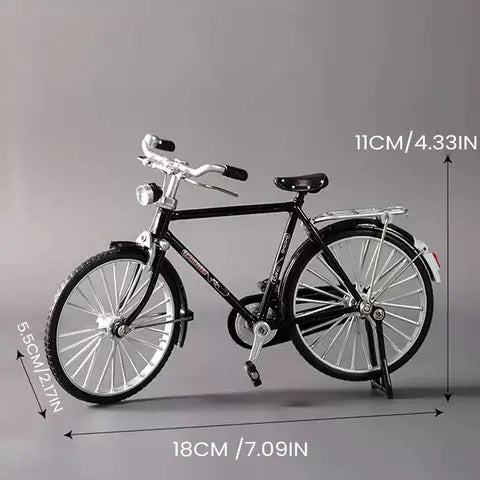 Retro bicycle model 1:8 scale