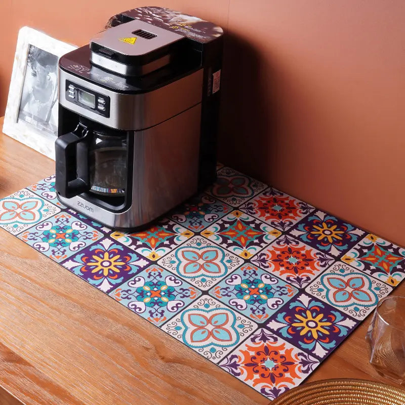 Retro-Quick-drying Drain Mat for Kitchen & Counters