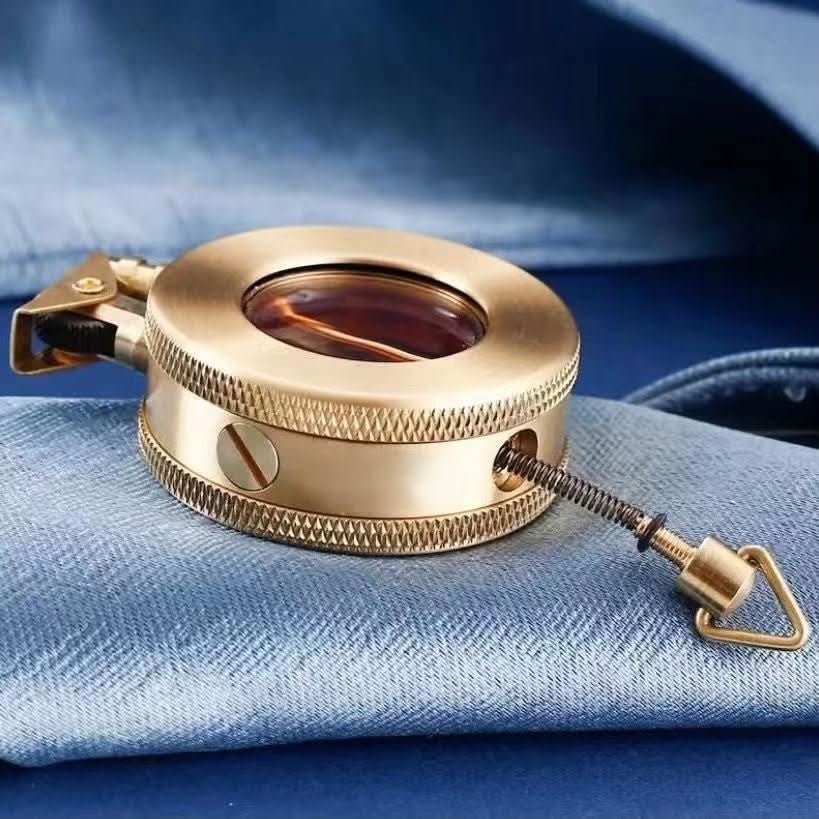 Retro Metal Kerosene Lighter in Compact Vintage Design