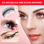 Reusable self-adhesive eyelashes