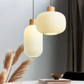 Scandinavian Style Glass Lamp