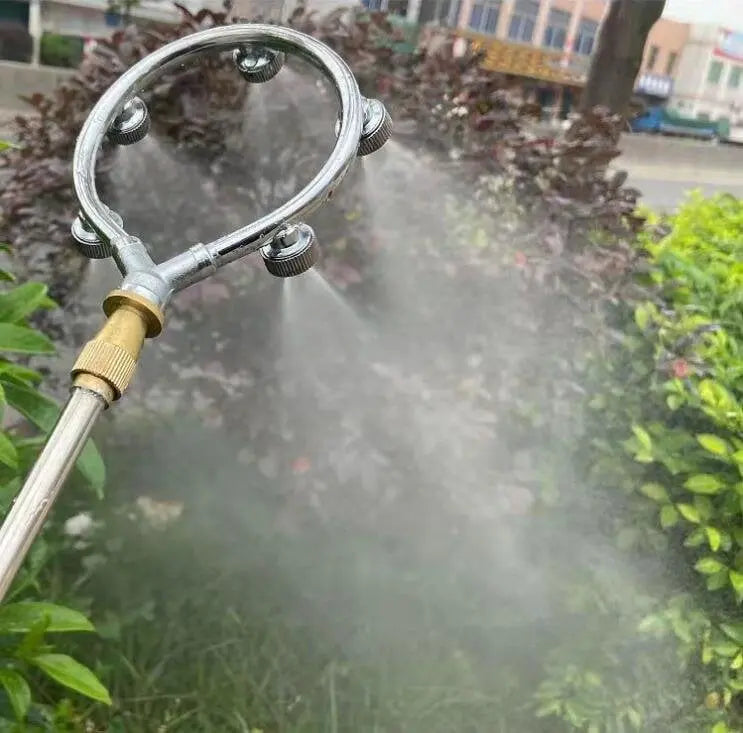 Ring spray nozzle with mist function – Ideal for horse stable, vineyard, agriculture & garden