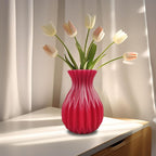 Ripple Form Decorative Vase