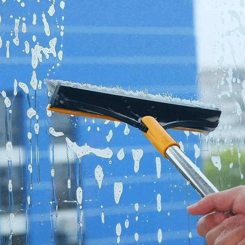 Robust Floor Cleaning Brush with Long Handle – Effortlessly Deep Clean