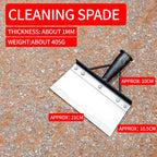 Robust Garden Spade for Effortless Weed Removal