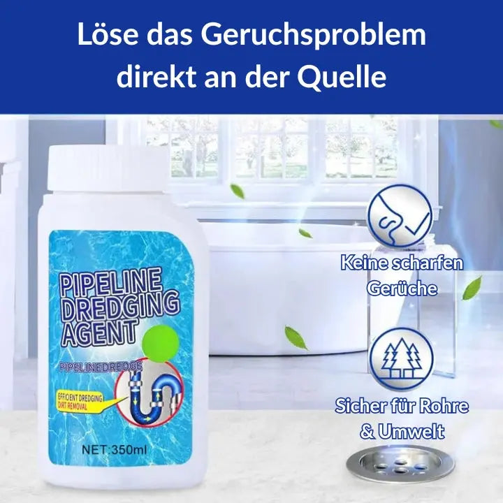 Liquid drain cleaner – Dissolves clogs & neutralizes odors