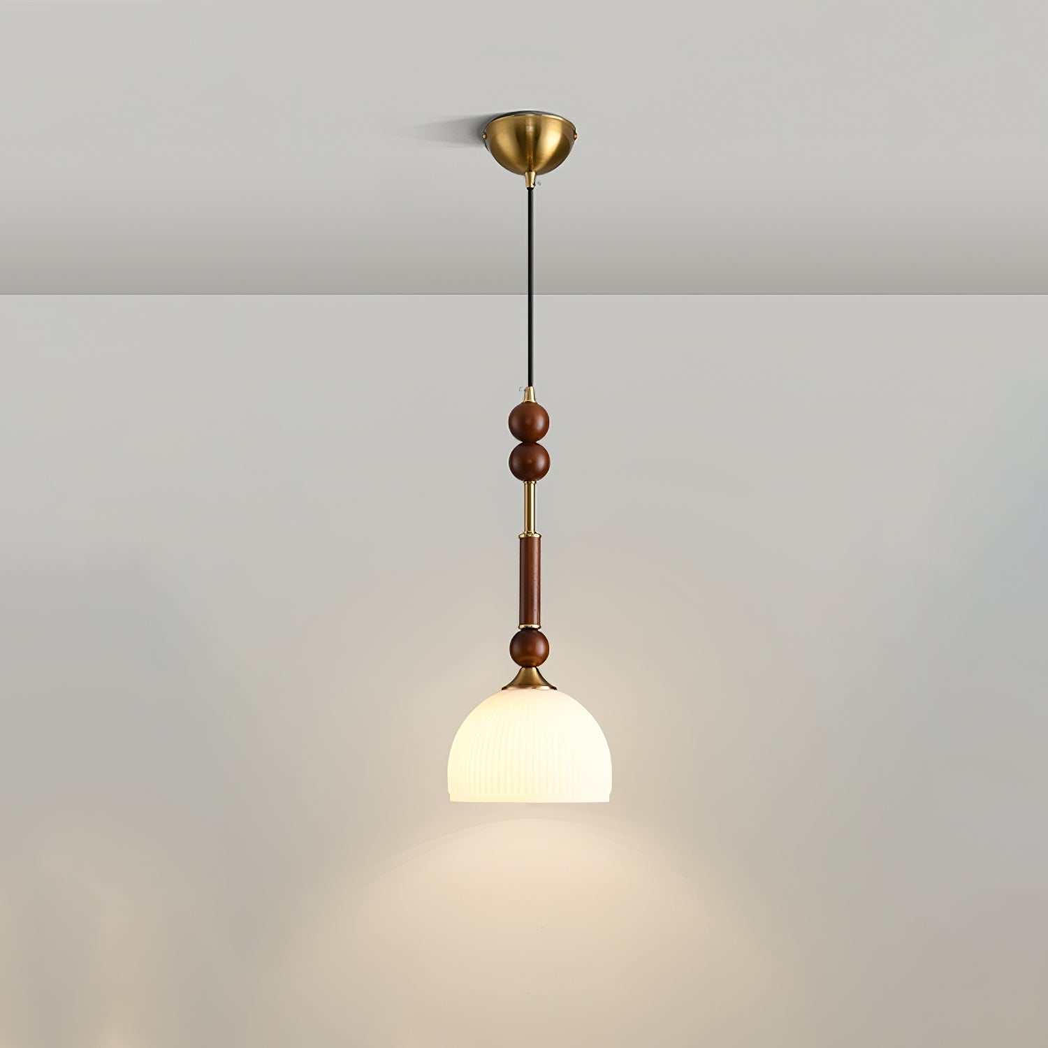 Timeless glow of the Italian lamp