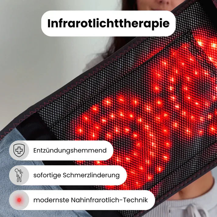 Orthopedic Back Support with Infrared Therapy - ThermaLum