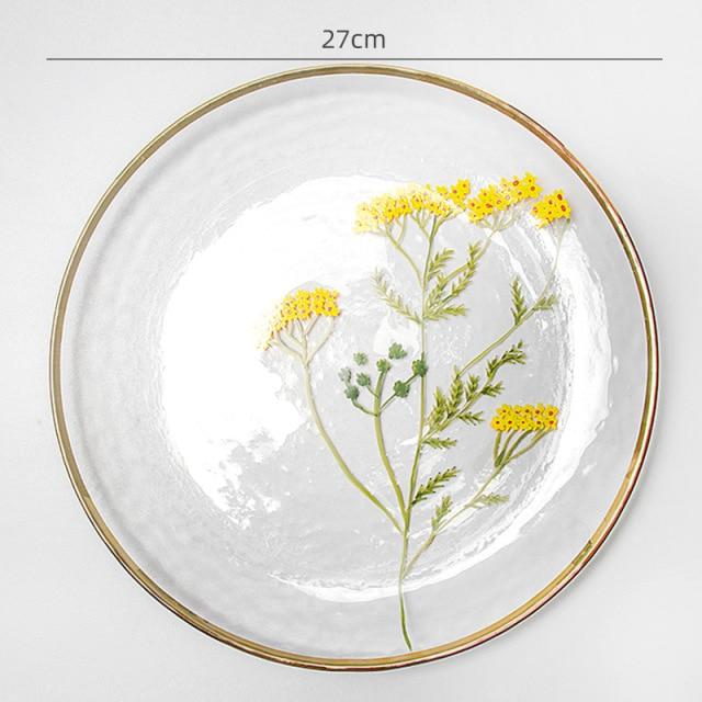 Royal Floral Plate