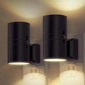 Dimmable Plug-In Night Light with Motion Sensor - LED Light for Bedrooms, Hallways, and Stairs