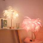 OstrichGlow Nightlight - Unique Mood Lamp with Pink Foot Bowl Lift