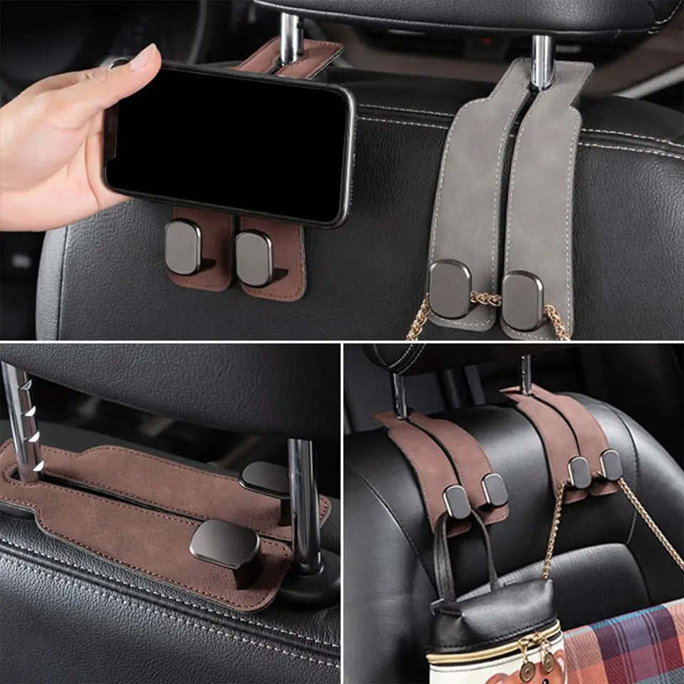 Backseat Hook Holder for Car – Practical for Shopping Bags & Backpacks