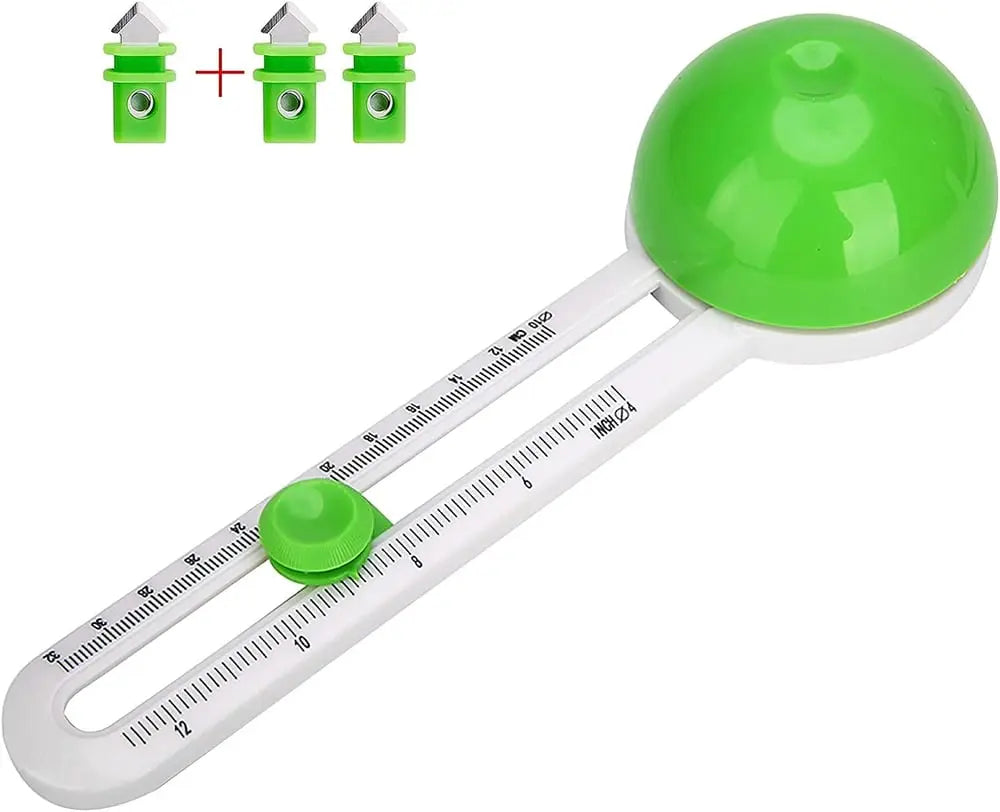 Redary Cutter – Precise & Safe for Paper & Fabric (incl. 2 Blades)