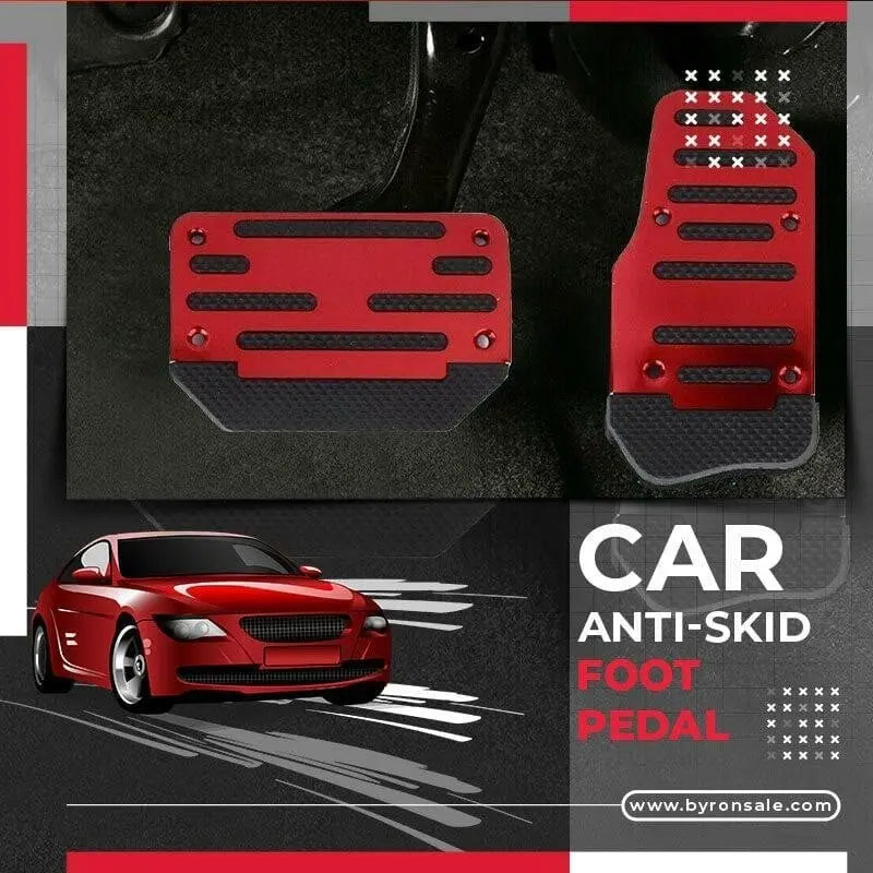 Non-slip car foot pedals – more grip & safety while driving