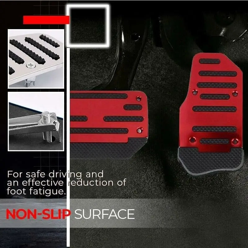 Non-slip car foot pedals – more grip & safety while driving