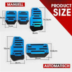 Non-slip car foot pedals – more grip & safety while driving