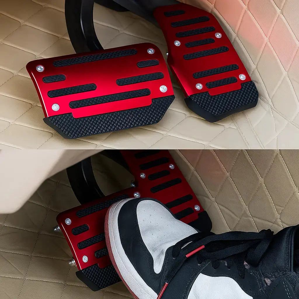 Non-slip car foot pedals – more grip & safety while driving
