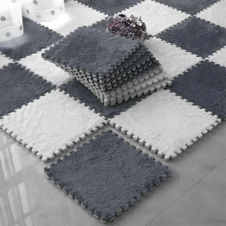 Non-slip, soft play mat for children | 10 pieces