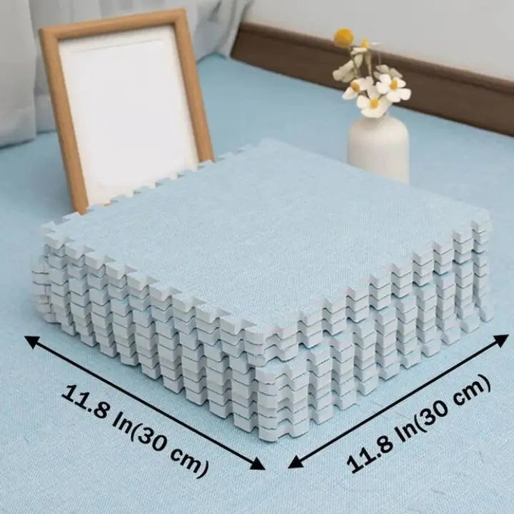 Non-slip, soft play mat for children | 10 pieces